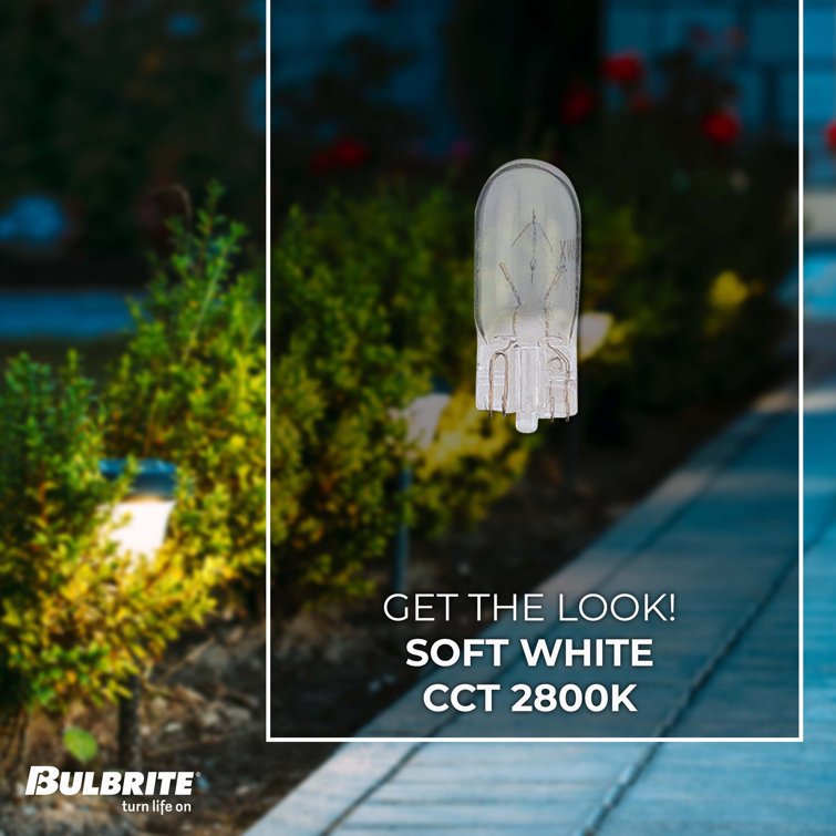 Bulbrite Industries 5 Watt T3.25 Wedge Dimmable 2800K Xenon/Krypton